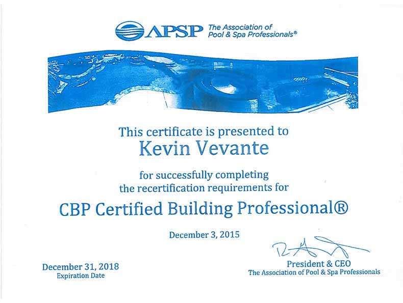CBP Certified Aquacade Pools